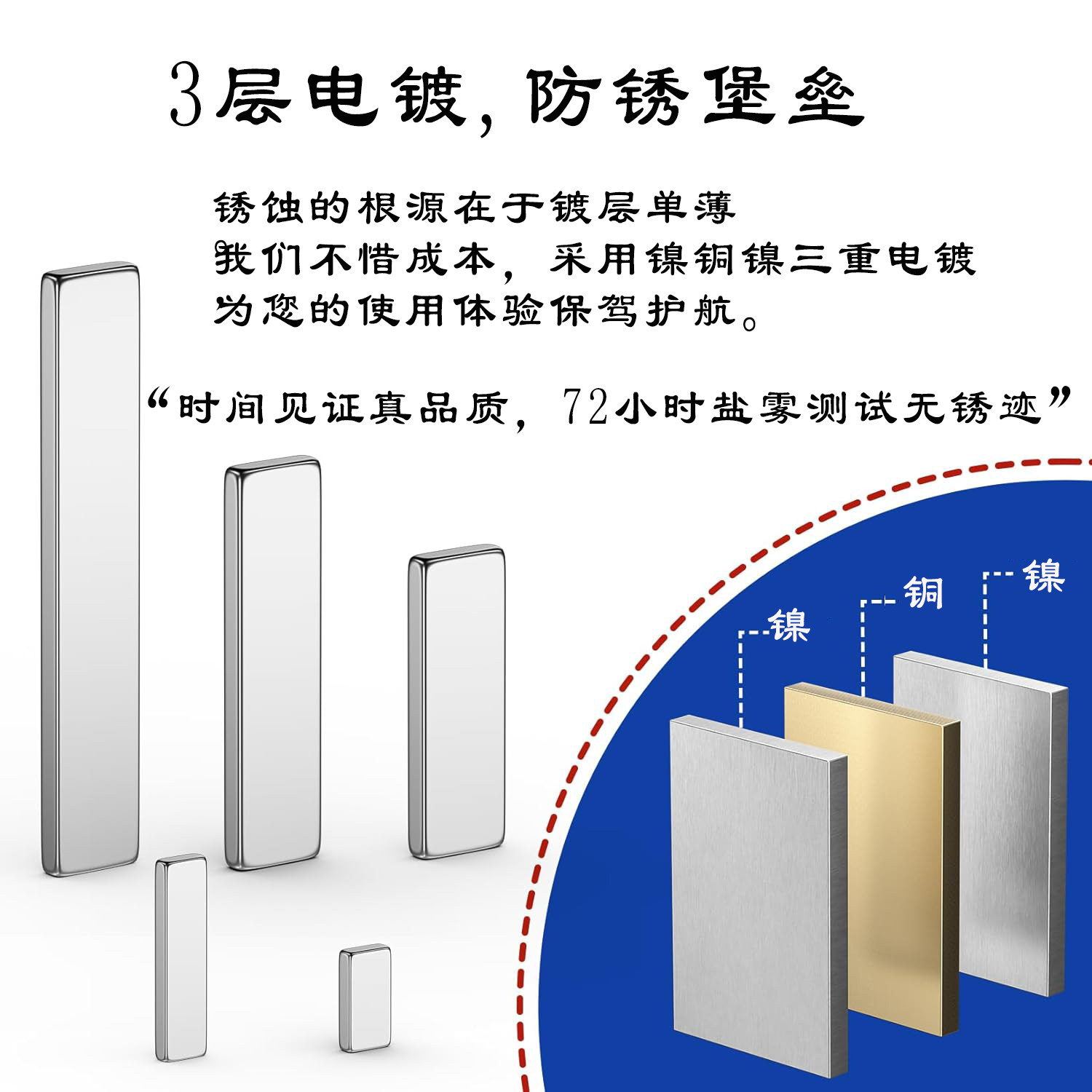 N52强磁铁钕铁硼高性能强磁条强力薄背胶高磁力强磁薄片磁吸贴片,淘宝优惠券,粉丝福利购,淘宝优惠卷