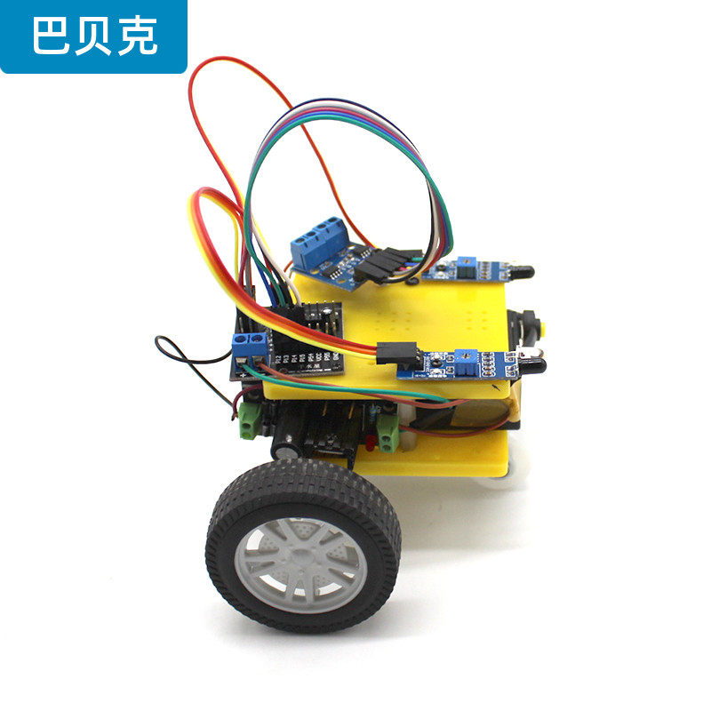 7575型n20智能小车单片机两驱玩具 巴贝克电子专用材料
