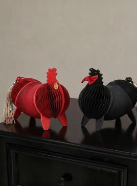 马年桌面摆件新年客厅装饰品入户玄关家居2026新款高级感小众创意