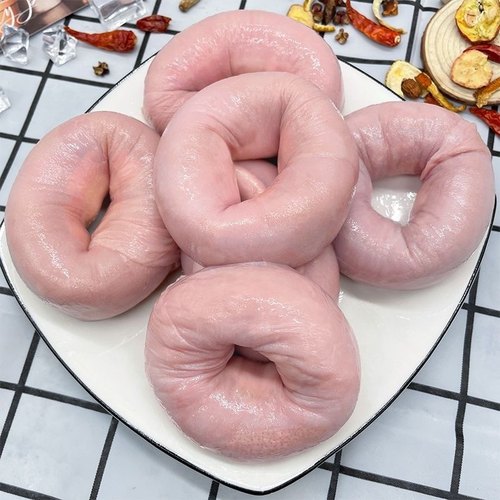 20斤新鲜半熟圈圈肠苦肠套肠十二指肠粉肠猪小肠网红肠套肠灌肠 - 图1