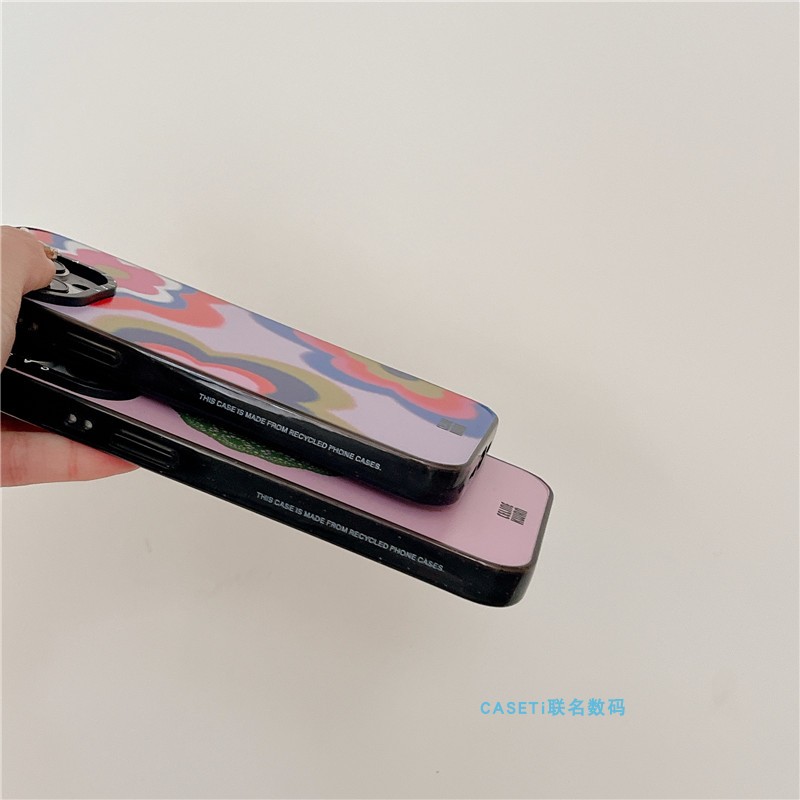 CASETi可爱卷毛小狗CELINE KWAN联名15Pro适用iPhone14ProMax苹果13Pro网红明星小众手机壳12防摔抗震保护套 - 图1