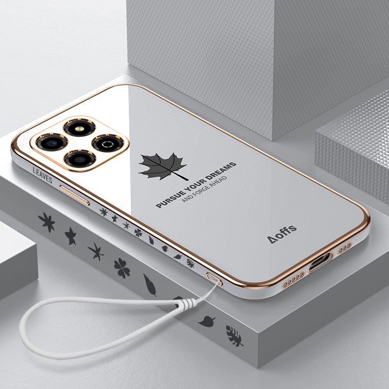 适用荣耀畅玩60plus手机壳ALT一AN00华为新款honor保护Puls套ANOO全包防摔ALTAN带挂绳Pius女男P硅胶玩畅外壳 - 图2