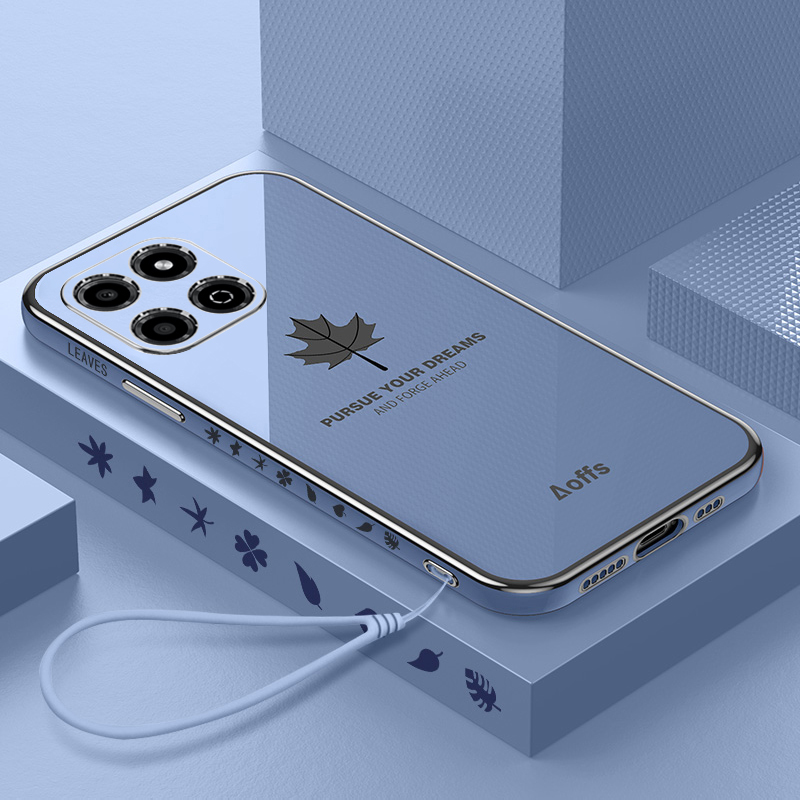 适用荣耀畅玩60plus手机壳ALT一AN00华为新款honor保护Puls套ANOO全包防摔ALTAN带挂绳Pius女男P硅胶玩畅外壳 - 图0