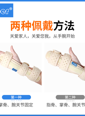 手掌骨折固定支具手指手腕骨折