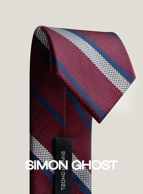 男士手打领带SIMONGHOST商务