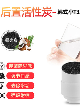 净水器滤芯2分快接小大T33纯水机超滤直饮机后置活性炭改善口感
