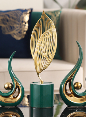 速发酒店样板房样板间软装饰品高档茶奢客气室内大厅电视柜角轻几