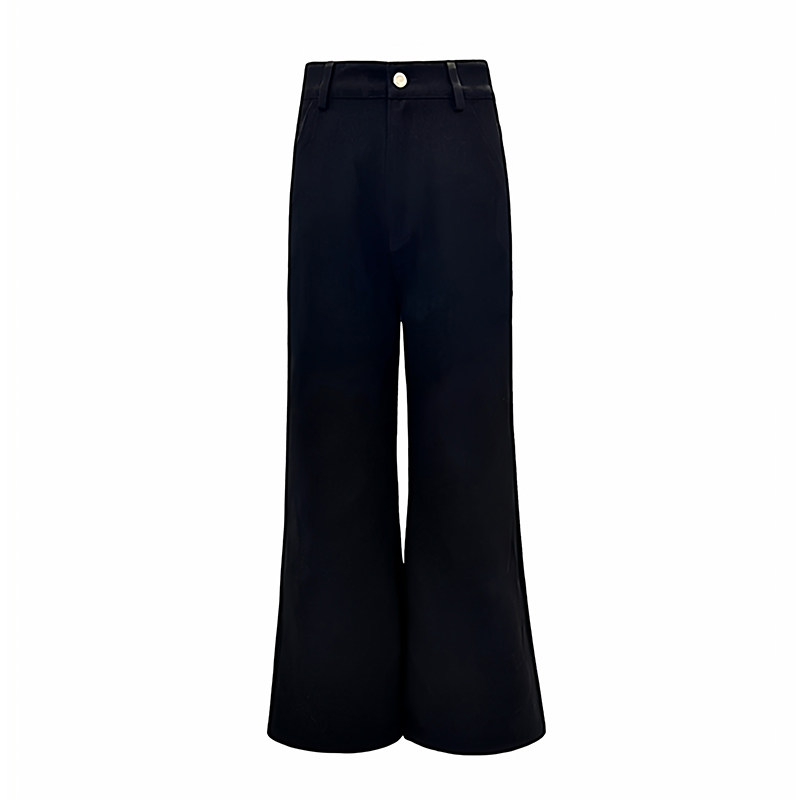 秋冬新款大码微喇牛仔裤子女慵懒风显瘦梨型身材高腰宽松阔腿长裤,淘宝优惠券,粉丝福利购,淘宝优惠卷