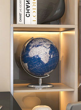 简约轻奢高档地球仪摆件电视柜酒柜办公室书房书柜客厅家居装饰品