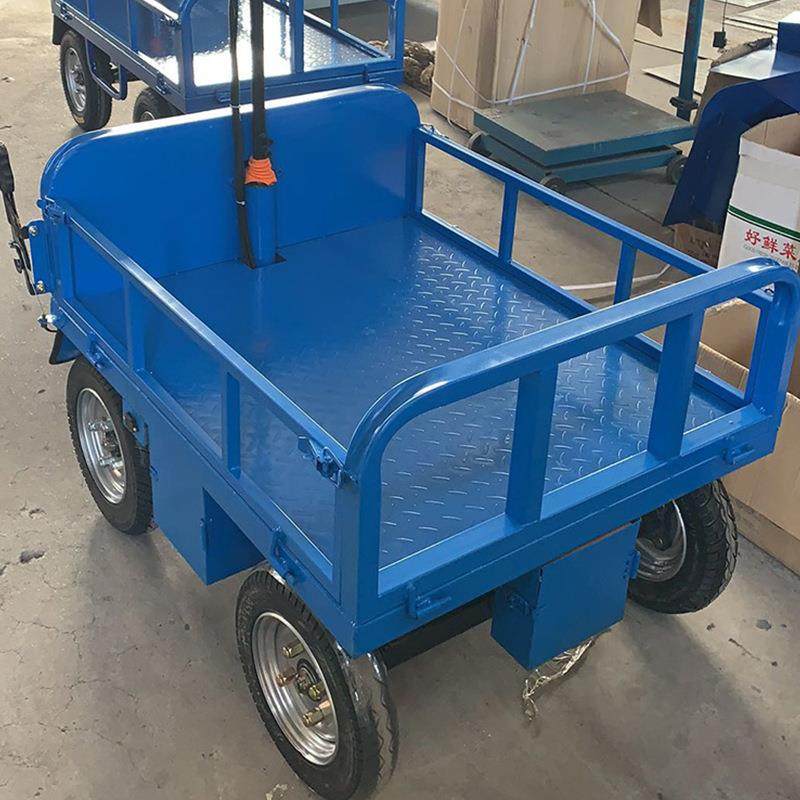 电动四轮平板车载重500公斤1吨三轮平板车厂区仓库运输电动车,淘宝优惠券,粉丝福利购,淘宝优惠卷