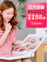 5-inch 6-inch 1198 album of album This commemorative album Inserted Page Family Large Capacity Shadow Collection 7 Inch Wash Photo Containing Book