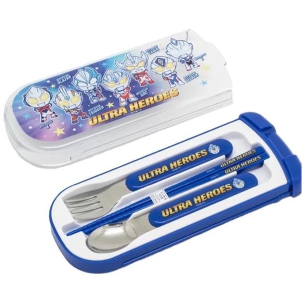 日本OSK 亚刻布莱泽泰罗泽塔奥特曼儿童宝宝便当盒水杯叉勺筷餐具 - 图1