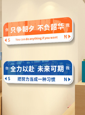 高考中考班级教室学习励志墙贴
