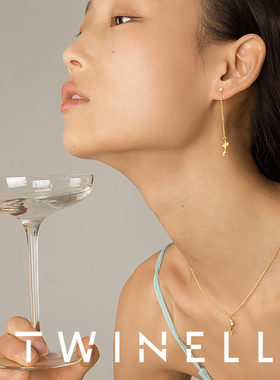 Twinell好运小锦鲤项链女