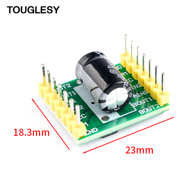 A4950双路电机驱动模块 性能超TB6612 直流有刷电机驱动板 - 图1