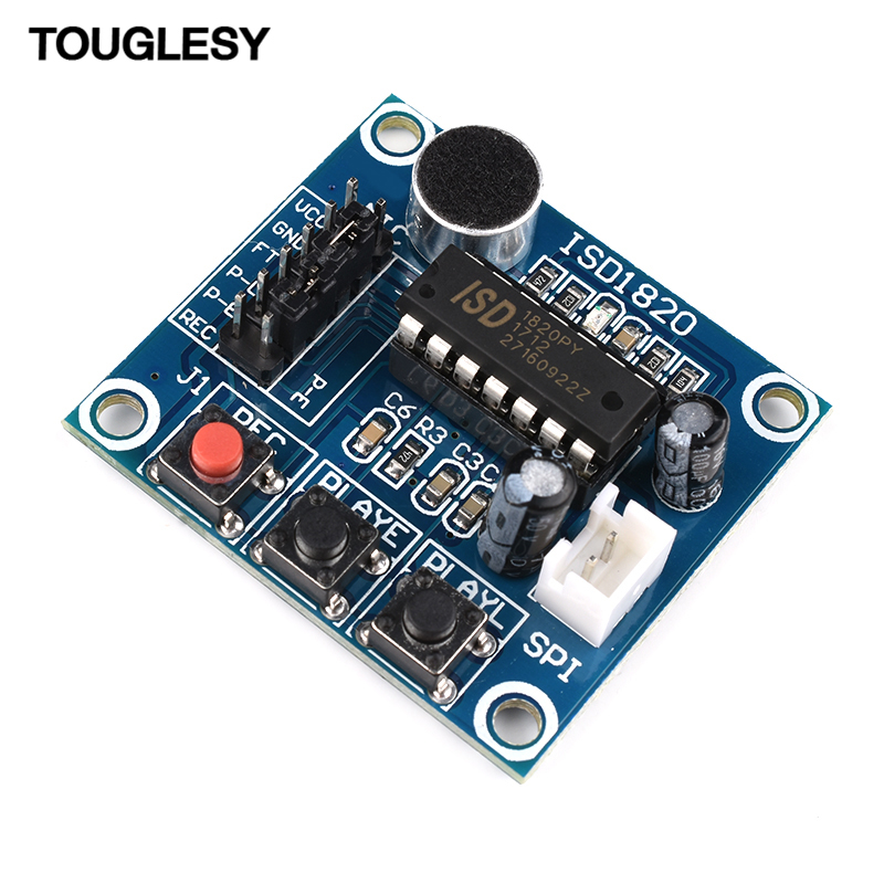录音语音模块ISD1820 录放音模块 语音模块  板带咪头 送0.5W喇叭 - 图1