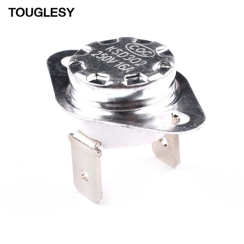 KSD302 温控开关温度控制器 常闭40/50/60/75-150度 250V/16A - 图1
