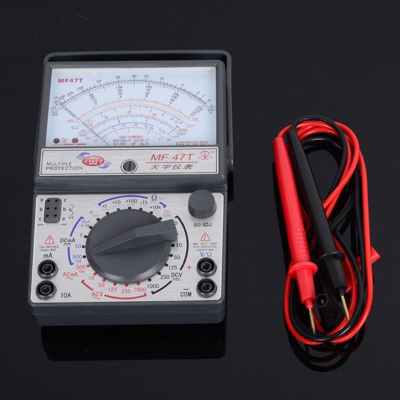 天宇MF-47T台式指针式万用表外磁机械高精度指针万用表仪器仪表,淘宝优惠券,粉丝福利购,淘宝优惠卷