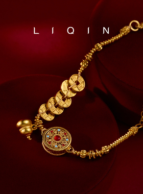 旋转罗盘葫芦手链复古百搭高级新年戴气质时尚