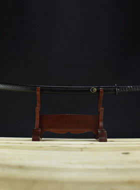 龙泉市刀剑手工锻打硬剑日式长剑高锰钢一体宝剑摆件工艺品未开刃