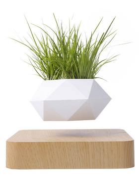 磁悬浮盆栽批发家居摆件工艺品送朋友同事上司创意植物生日礼物