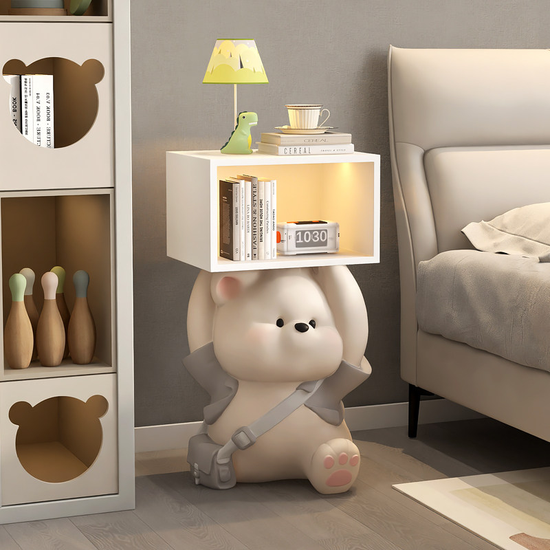 大型熊客厅落地摆件儿童房卧室房间布置床头柜装饰沙发边几乔迁,淘宝优惠券,粉丝福利购,淘宝优惠卷