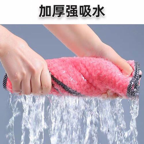 家用厨房用品吸水抹布洗碗布巾擦桌子刷擦碗的专用布家务清洁神器 - 图1