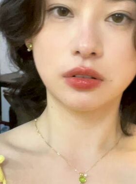 2025年新款法式轻奢橄榄锆石珍珠项链女小众复古气质百搭锁骨链