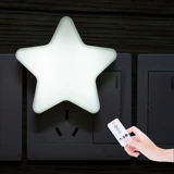 Светодиодный ночник для кровати, энергосберегающая настольная лампа для кормящих грудью, дистанционное управление, защита глаз