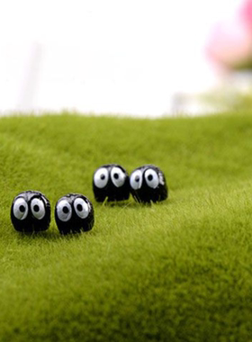 迷你夜光小幽灵摆件小煤球毕业季闺蜜礼物网红小黑灰尘精灵