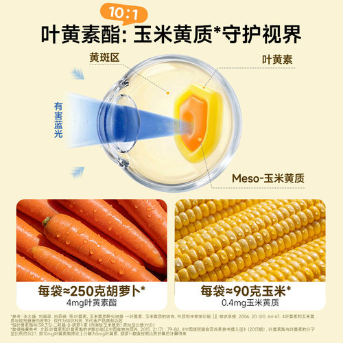 窝小芽叶黄素酯蓝莓果汁无添加儿童饮料水果饮品送婴儿宝宝辅食谱 - 图1