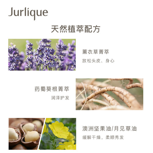 【官方正品】Jurlique/茱莉蔻薰衣草护发乳柔顺滋润干枯300mL - 图1