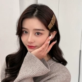 Нескользящая заколка для волос, универсальный ретро аксессуар для волос, французский стиль, популярно в интернете, простой и элегантный дизайн