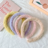 Демисезонный плюшевый ободок, заколка для волос, шпильки для волос, брендовый аксессуар для волос, новая коллекция, городской стиль, простой и элегантный дизайн, популярно в интернете