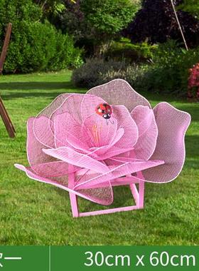 铁艺不锈钢蒲公英雕塑户外园林景观小品植物花公园草坪售楼部摆件