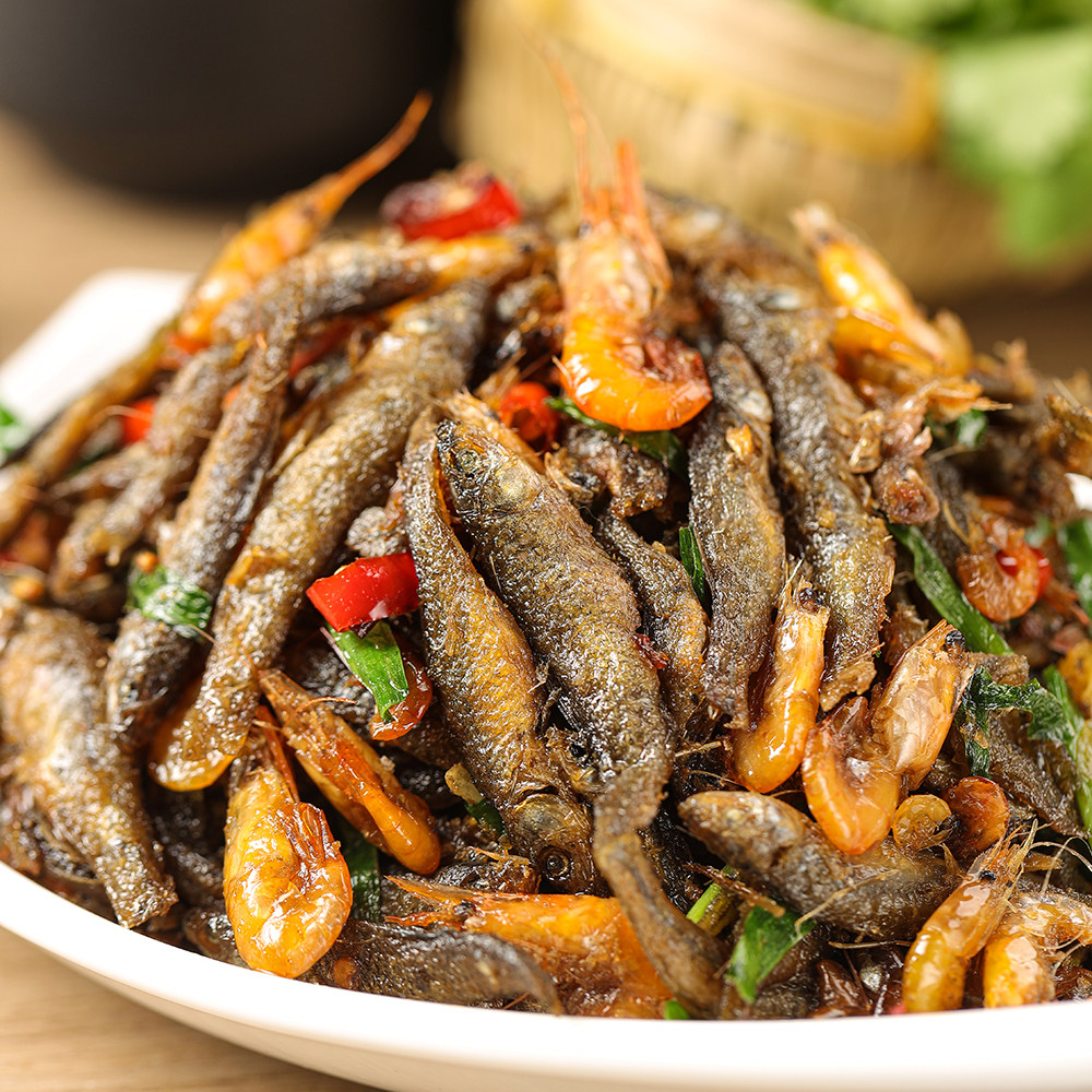 掌勺精品小鱼小虾150g混合装农家小鱼仔特色小炒半成品食材预制菜,淘宝优惠券,粉丝福利购,淘宝优惠卷