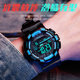 Electronic men's watch student watch sports