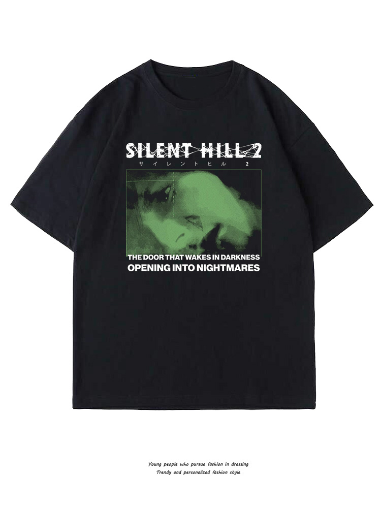 寂静岭2T恤SILENT HILL 2 t shirt graphic tees穿搭-图0