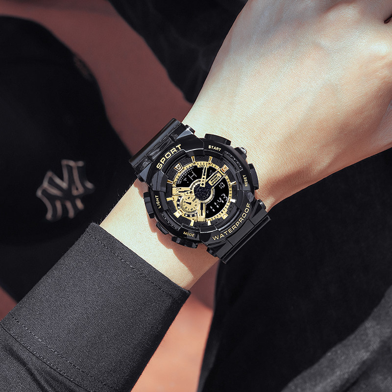 正品男士初高中学生青少年运动手表 cojr手表国产腕表