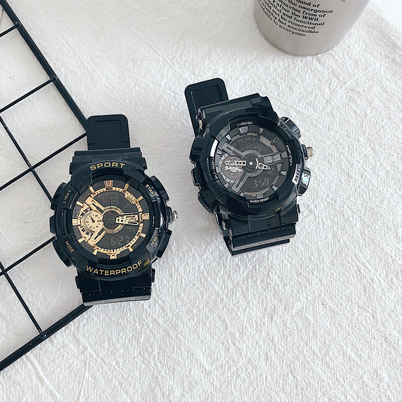 Водонепроницаемые механические электронные мужские часы