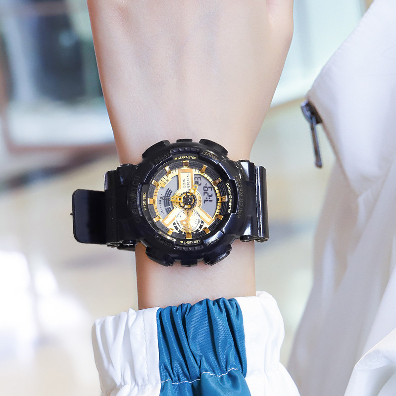 女初高中学生ins风小众运动独角兽 cojr手表国产腕表