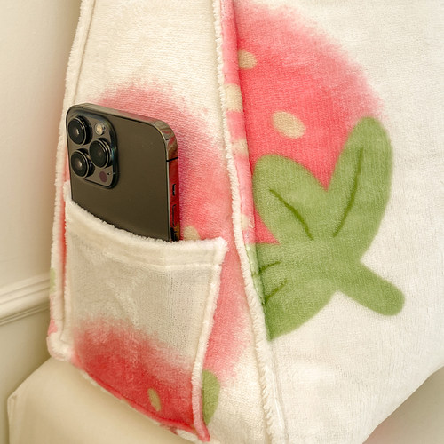 暖暖的宿舍床头靠垫软包三角榻榻米护腰大靠背防撞床上靠枕可拆洗 - 图2