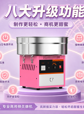 2025新款丨棉花糖机商用家用