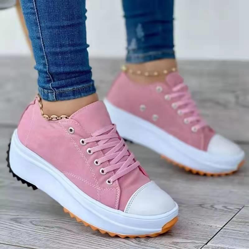 Canvas Shoes Women's Sports for Women Woman Sneakers Pla - 图2