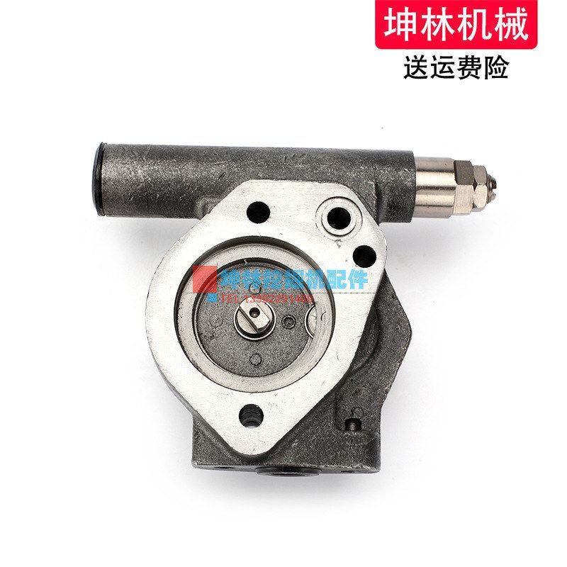 小松PC100-3/5挖掘机先导泵HPV55液压齿轮泵辅助尾泵704-24-26401 - 图1