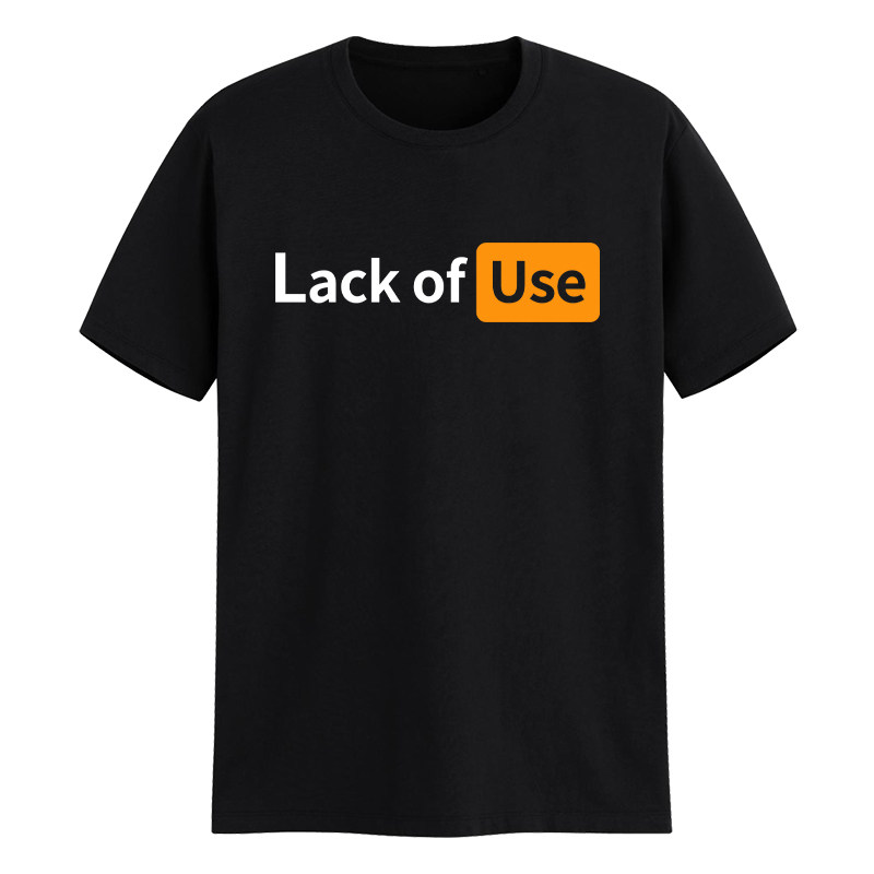 lack of use吴彦祖ins同款笑t恤 定调T恤