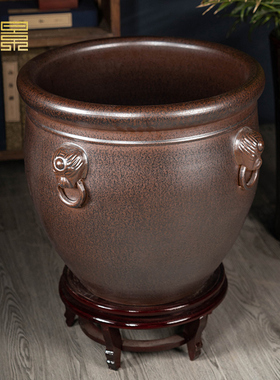 景德镇陶瓷大号收纳缸