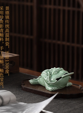 陶瓷摆件中式客厅卧室全手工捏雕