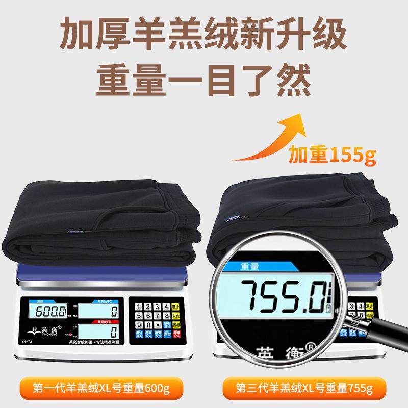 妈妈加绒裤子女大码羊羔绒运动裤宽松加厚卫裤中老年保暖棉裤外穿,淘宝优惠券,粉丝福利购,淘宝优惠卷