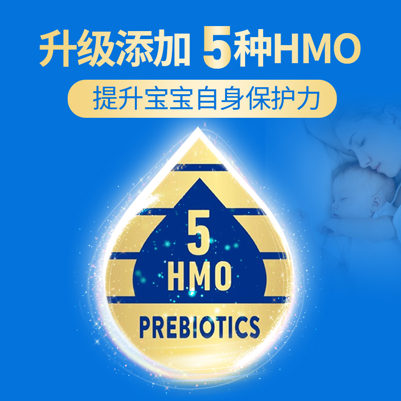 美版雅培奶粉Similac婴儿奶粉360全能5种HMO美版1段奶粉874g*6罐